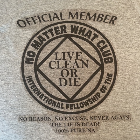 NA Narcotics Anonymous T-shirt - Picture 4 of 5